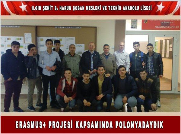 Erasmus+ Projesi Kapsamında Polonyadaydık