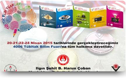 4006 Tübitak Bilim Fuarını 2.Kez Düzenliyoruz.